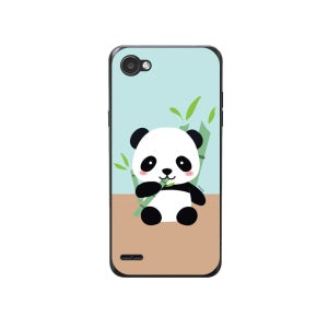 LG Q6 케이스 젤리 원숭이와팬더 팬더