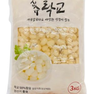 신슈 대용량 락교 3s (sss) 3kg (파우치) - 코우 절임