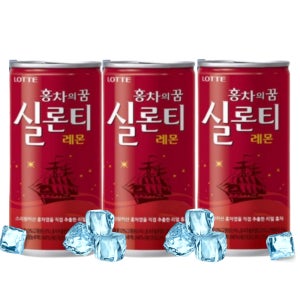롯데칠성음료 실론티 레몬 홍차 175ml 30캔 업소용 음료수 캔음료