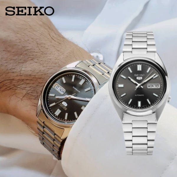 세이코5 SEIKO 오토매틱 메탈 손목 남자패션시계 38mm SNXS79K1