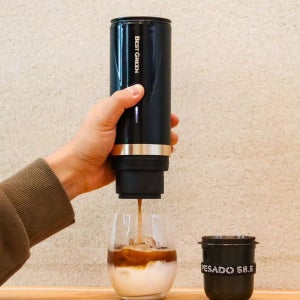 베스트그린 휴대용 커피메이커 미니 커피머신 블랙 캡슐 에스프레소머신