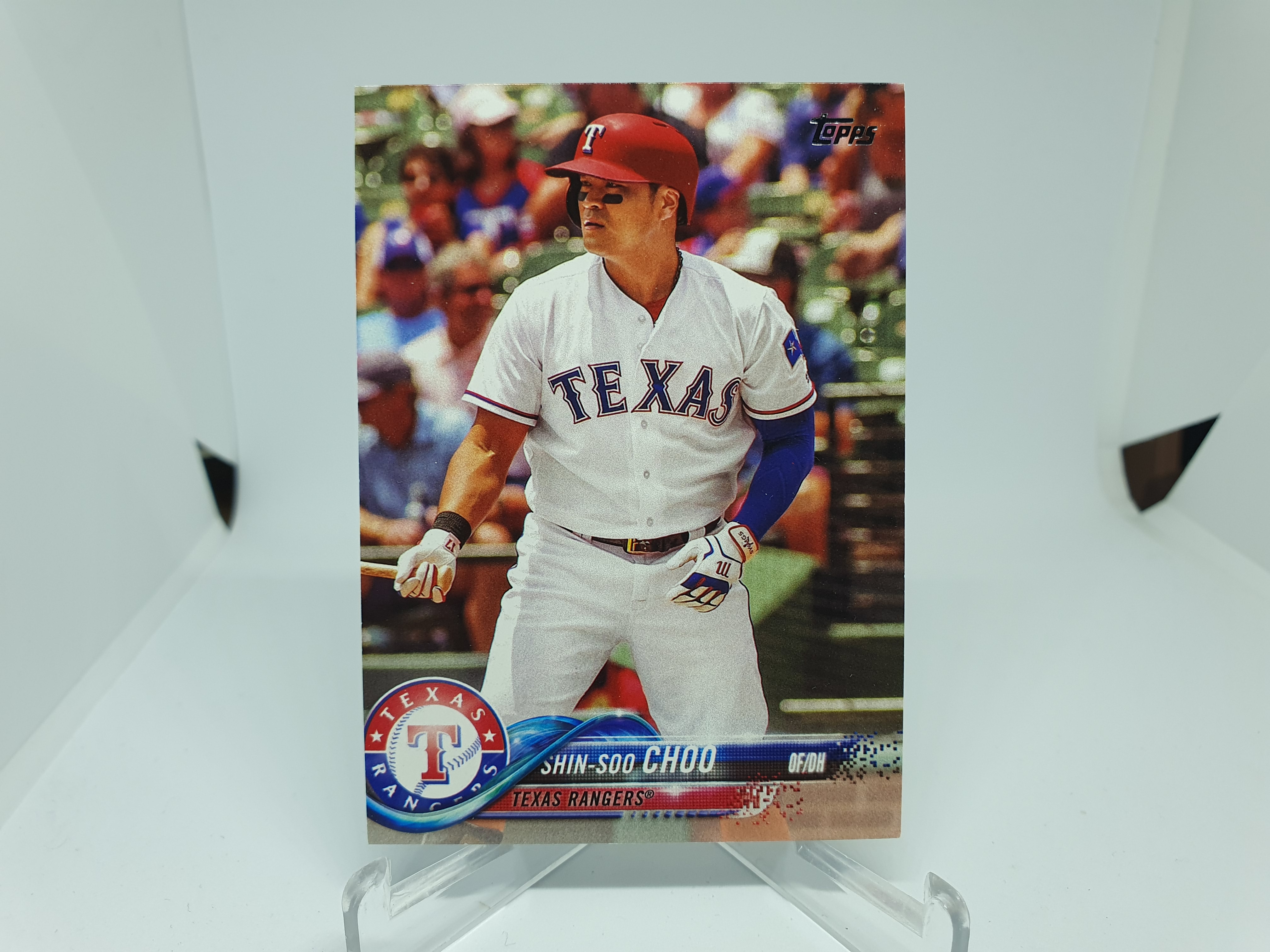 추신수 ﻿2018 Topps Series 1 텍사스 레인저스 MLB 야구카드