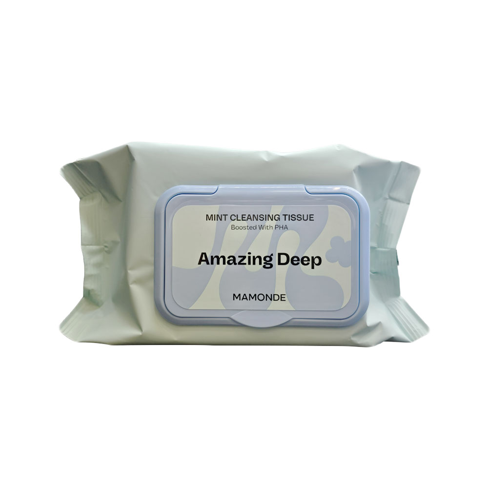 마몽드 어메이징 딥 민트 클렌징 티슈70매
