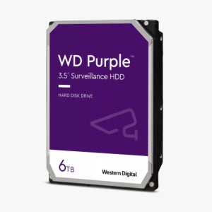 [정품] WD Purple 6TB 보안용하드 CCTV WD64PURZ A/S 3년보증 6테라