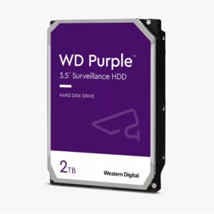 WD CCTV하드디스크 Purple 2TB WD23PURZ HDD 보안용하드 2테라