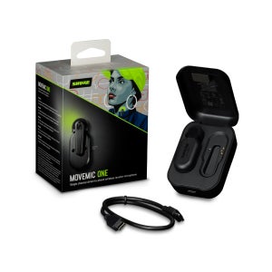SHURE MoveMic One 슈어 1채널 무선 모바일 라발리에 마이크