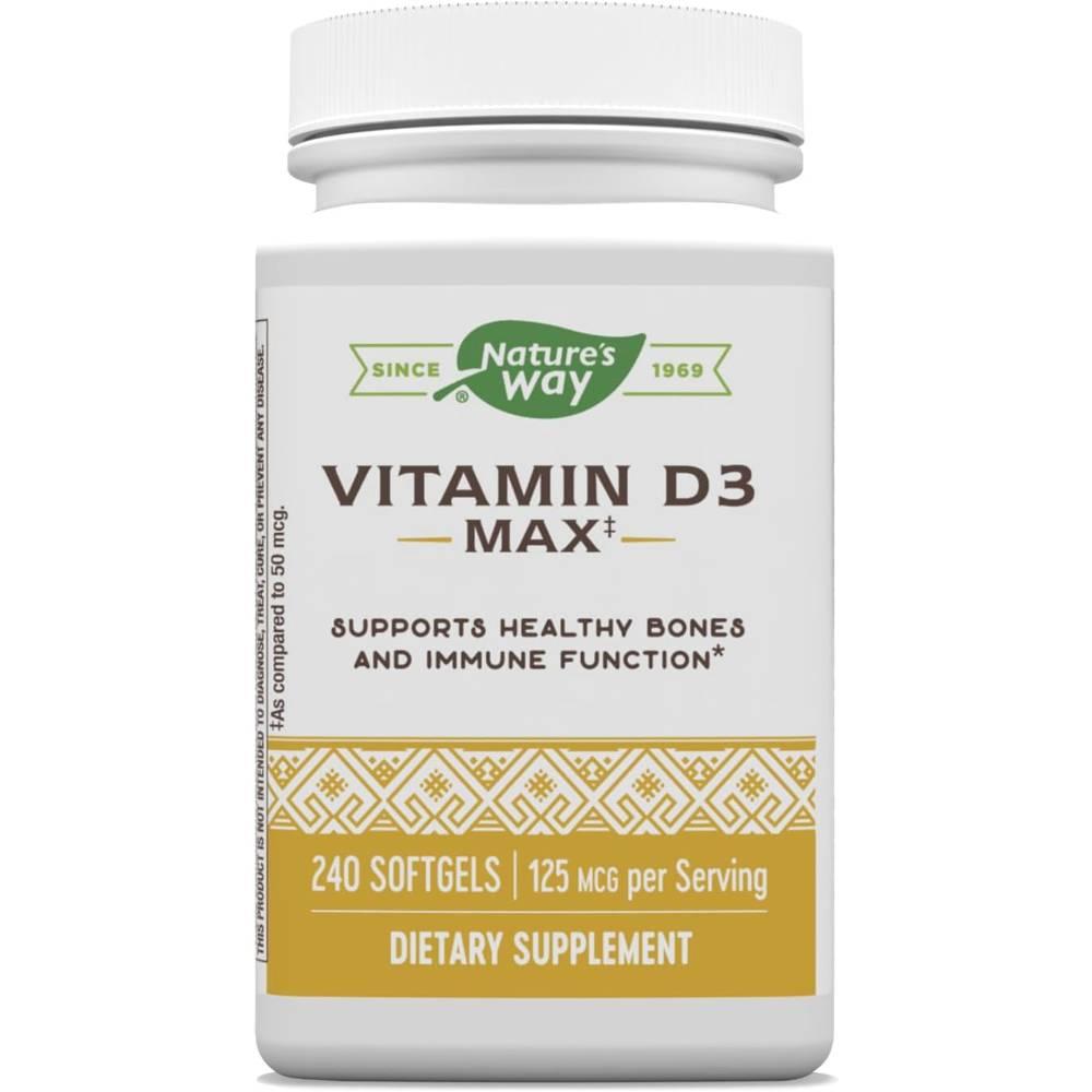 네이처스웨이 <b>비타민D3</b> 맥스 240소프트젤 Nature’s Way <b>Vitamin D3</b> Max