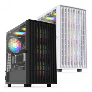 BRAVOTEC SWORD S300 PATRON 타이탄 글래스 (블랙) 미들타워 품위