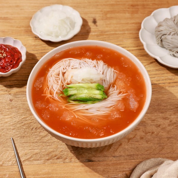 [호랑이 해장냉면] 타 플랫폼 압도적 판매량 밀키트 캠핑 간편조리