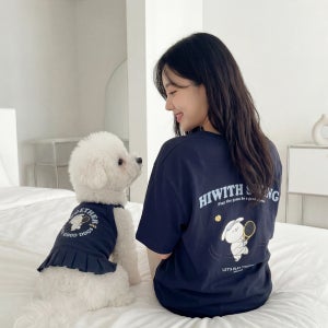 강아지커플룩 강아지티셔츠 고양이옷