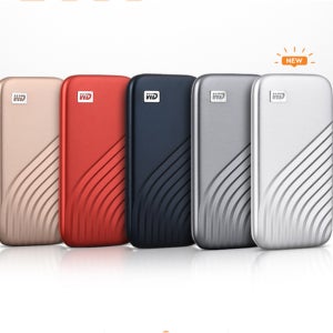 WD NEW My Passport NVMe 외장SSD 2T 실버 그레이 레드 골드