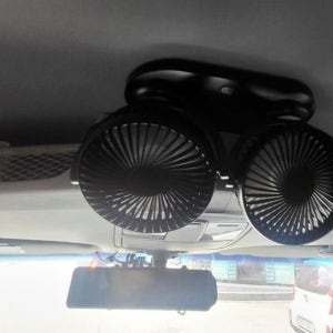 오앤제이 레이전용 차량용 3단 듀얼 선풍기 레이선풍기