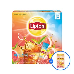 립톤 아이스티 스틱 자몽 14g x 40개입 + 콤부차 3개입