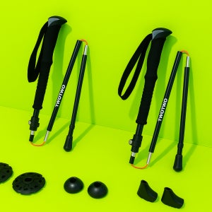 튼튼한 등산스틱 접이식 노르딕워킹 스틱 등산용 지팡이 등산폴대 트레킹폴 두랄루민 7075