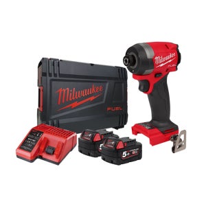 밀워키 M18 FID3-502X 충전 임팩트 드라이버 세트 18V 5.0Ah