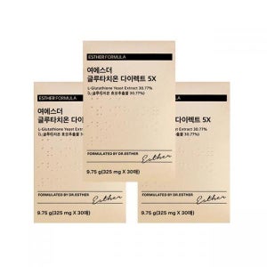 에스더포뮬러 여에스더 글루타치온 다이렉트 필름 5X 325mg x 30매, 3개