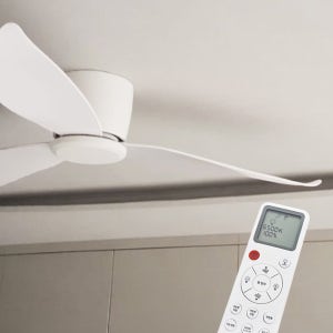 IoT 에어룩스 V2 실링팬 BLDC 113cm 화이트 바디 화이트 날개 42사이즈 비조명