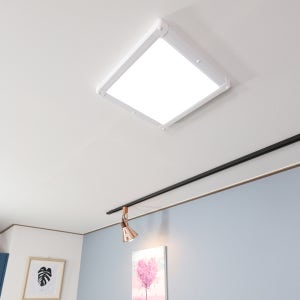 비즈 국산 거실 LED 평판등 엣지 슬림형 더스타일 사각 조명 320X320 18W