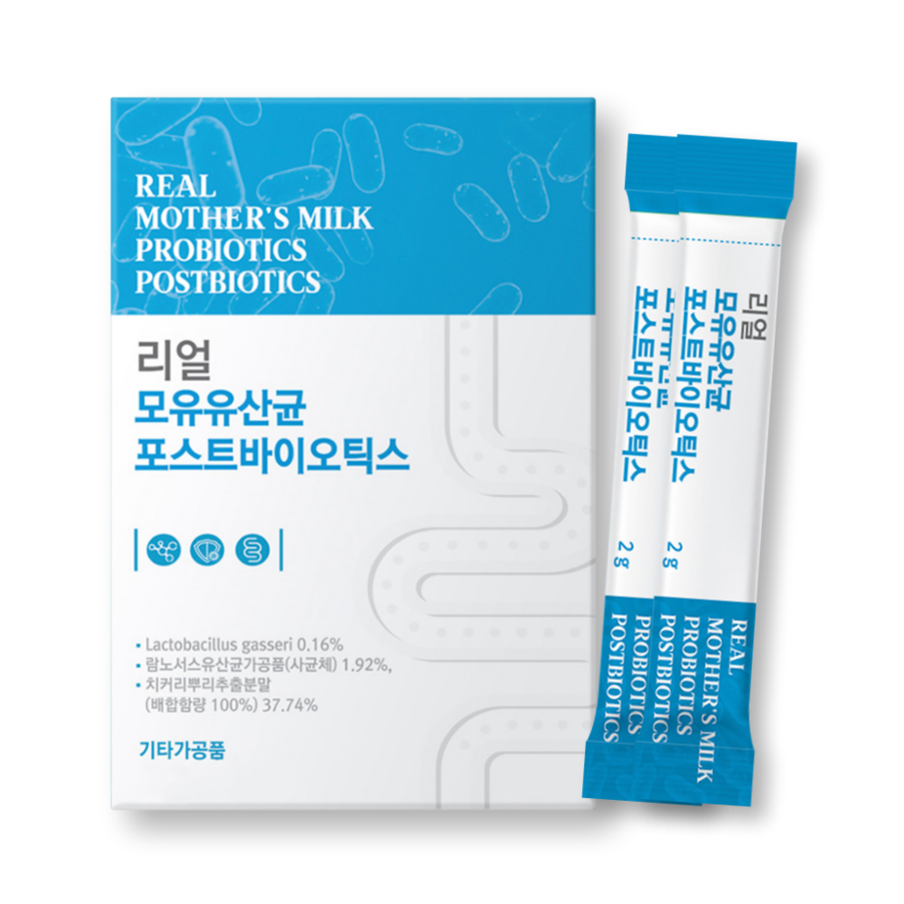 리얼 모유유산균 포스트바이오틱스 2개월 올인원 유산균 프로바이오틱스