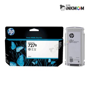 3WX15A (HP 727B) (B3P24A 후속모델) 회색 정품잉크 디자인젯 T920