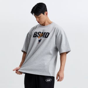 비스트모드 핸썸베어 남자 헬스오버핏반팔 짐웨어 티셔츠 BSMD