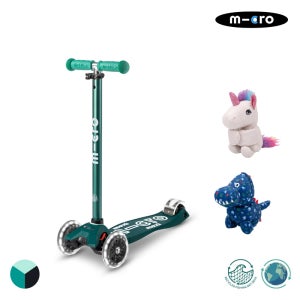 마이크로킥보드 맥시T 디럭스 LED 에코 + 스냅버디 세트