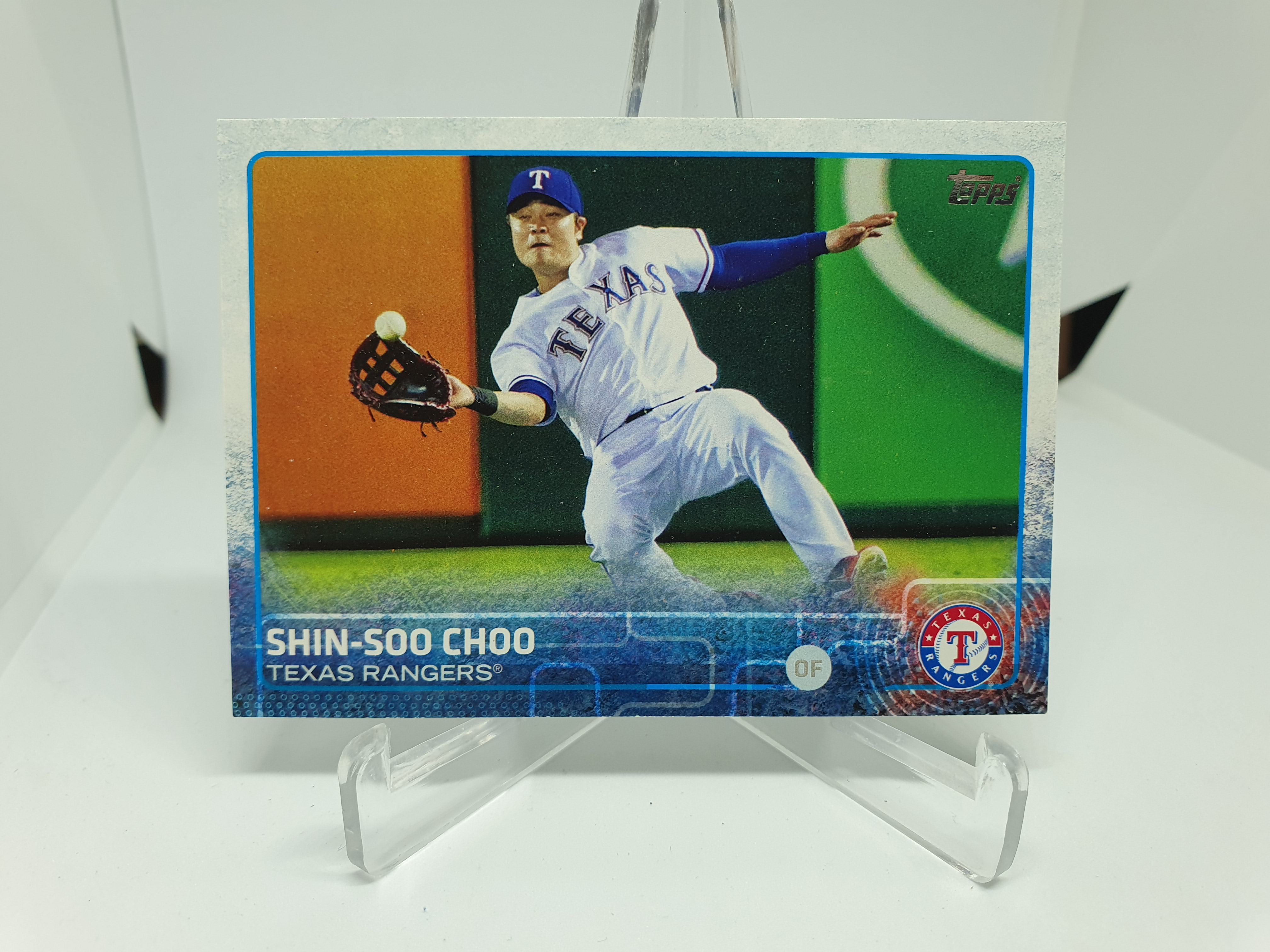 추신수 ﻿2015 Topps Series 1 텍사스 레인저스 MLB 야구카드