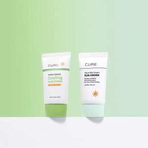 김정문알로에 마일드 쿨링 선크림 2종 SET