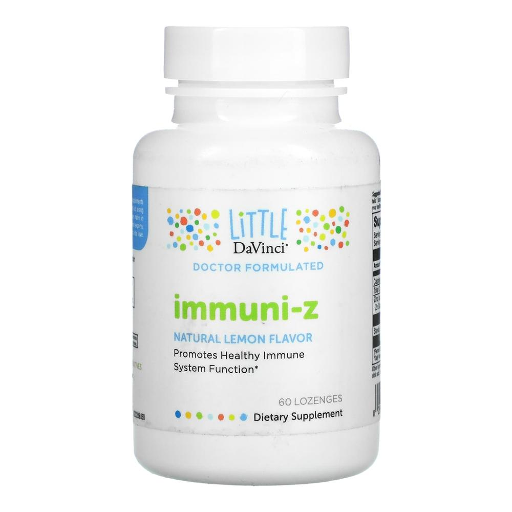 <b>리틀다빈치</b> Immuni Z 이뮨 <b>아연</b> 레몬맛사탕정제 60정 <b>Little DaVinci</b>