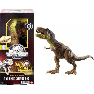 Jurassic World Toys 30.5cm12인치 공룡 피규어 스트라이크 앤 촘프 액션 소리 움직일 수 있는 관절 만 4세 이상에게 훌륭한 선물 멀티컬러 HBK21 핫템 잇템