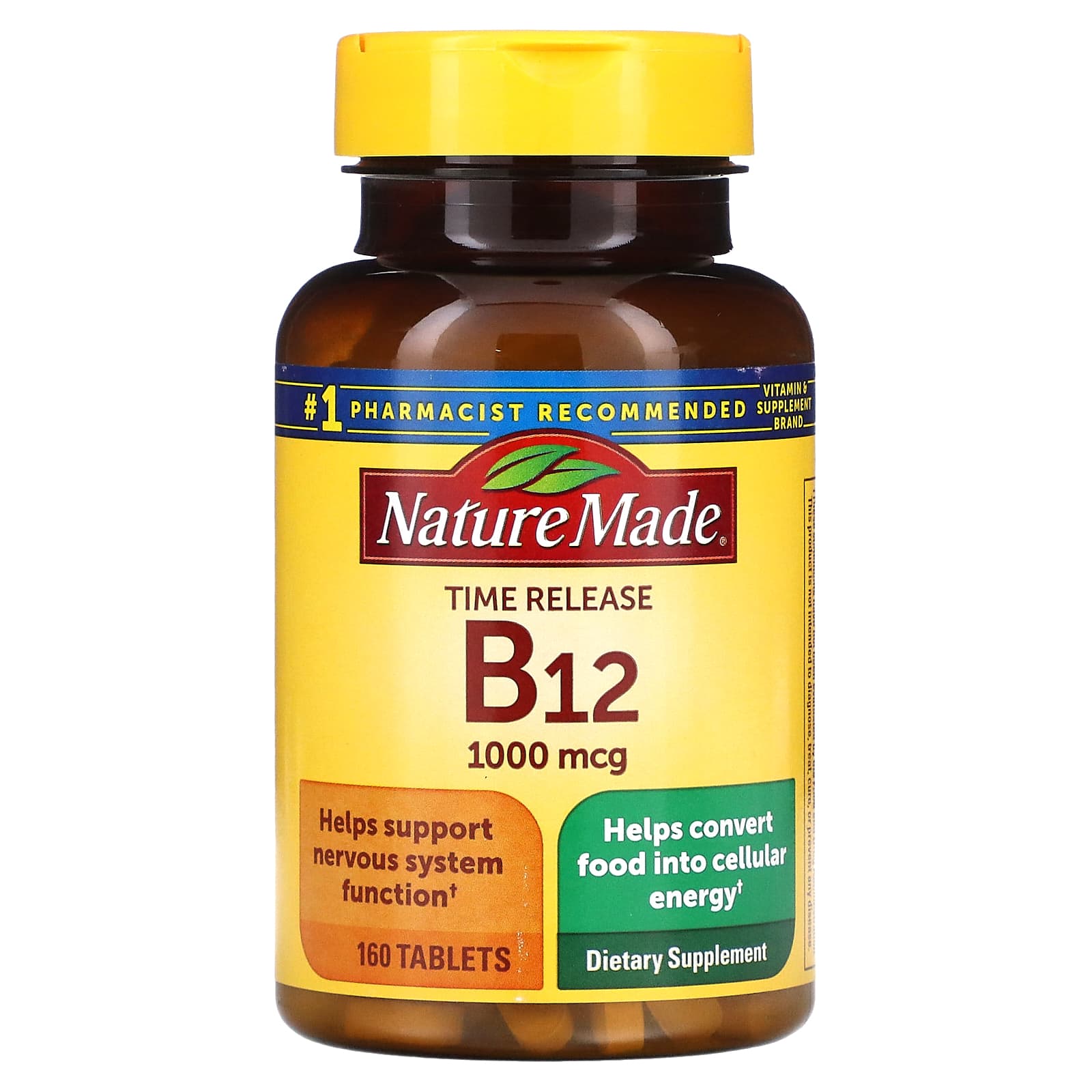 <b>네이쳐</b>메이드 B12 서방형 1000mg 160정