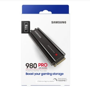 삼성전자 공식인증 980 PRO Series M.2 NVMe 1TB 2280 방열판 히팅싱크