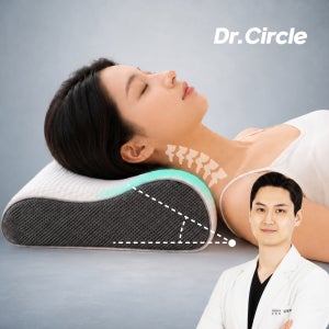 닥터써클 경추베개 옆으로자는 목이편한 낮은 수면 베개 어깨 어버이날 명절 추석 설 선물