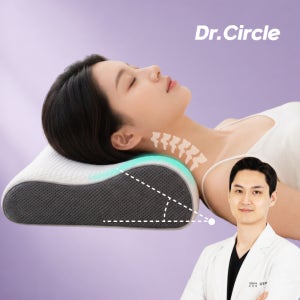 닥터써클 경추베개 옆으로자는 목이편한 낮은 수면 베개 어깨 어버이날 명절 추석 설 선물