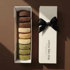 수제 쿠키 답례품 사브레 디저트 결혼식 회사 행사 어린이집 시보 승진 퇴사 선물 (세트C)