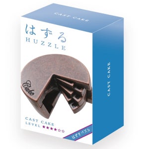 ［해피퍼즐］하나야마 캐스트퍼즐 케이크 CAKE 하즈루 HUZZLE 중급 4단계