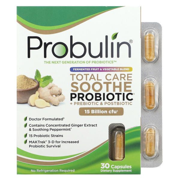<b>Probulin</b> 토탈 케어 수드 프로바이오틱 + 프리바이오틱 및 포스트 150억CFU