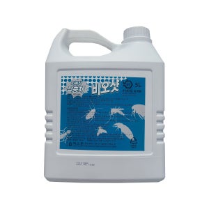 비오샷 빈대 먼지다듬이 권연벌레퇴치법 아파트소독약 거미약 비오킬 화랑곡나방 벌퇴치 5L