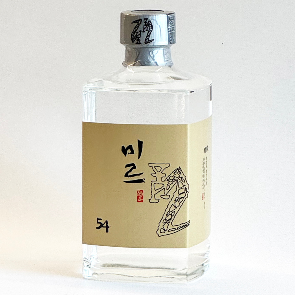 술샘 미르 54 375ml 54도 첨가물 없는 최고급 프리미엄 증류식 소주