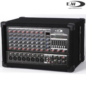 E&W PX-700 700W USB 파워드믹서 앰프내장형 10채널