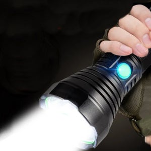 전술 야외활동 산업현장 NEW 루미너스 SST40 12000루멘 울트라 브라이트 LED손전등 [본품]