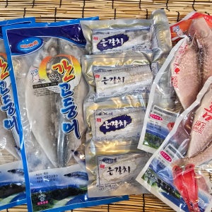 [우주수산] 제주 특산품 국내산 참옥돔 생물 은갈치 고등어 선물세트