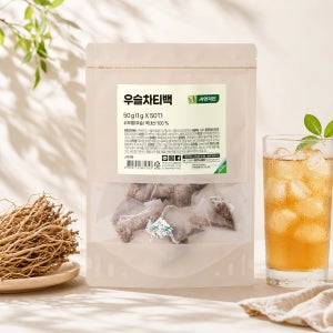 자연지인 국내산 우슬차 티백 50개입 생분해티백 쇠무릎뿌리