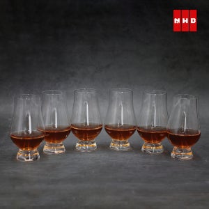 NHB 크리스탈 테이스팅 위스키 양주잔 튤립 스템잔 170ml, 6개