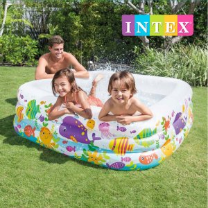 인텍스 INTEX 어린이 유아 아쿠아 사각풀 풀장 물놀이 57471