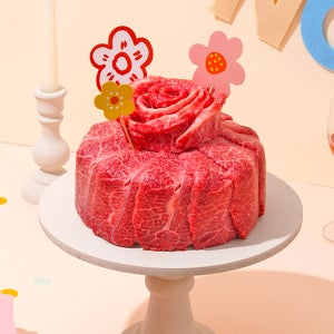 ++1 No.9등급 한우 눈꽃 케이크 부모님선물 생일 생신 기념일