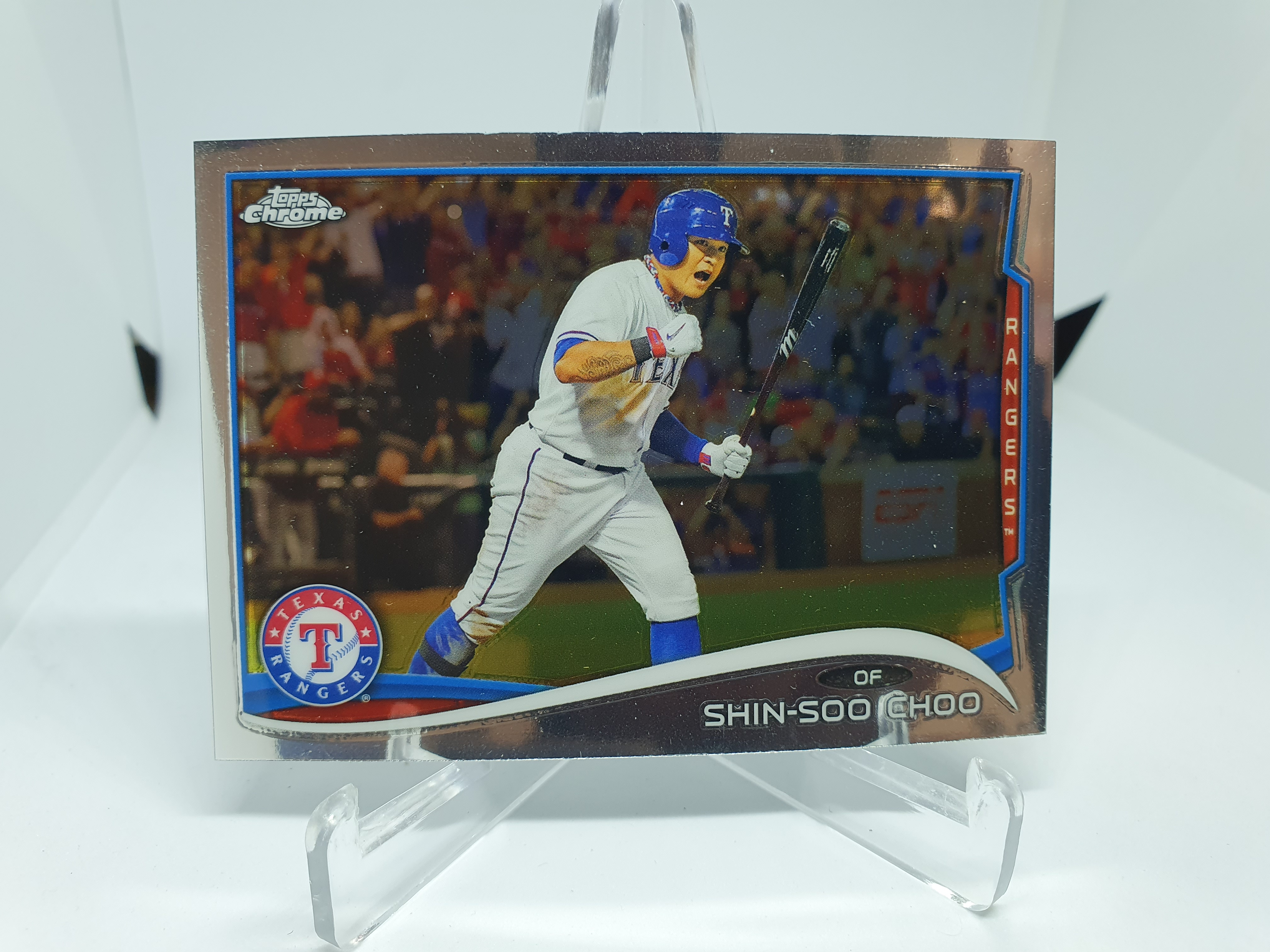 추신수 ﻿2014 Topps Chrome Update 텍사스 레인저스 MLB 야구카드