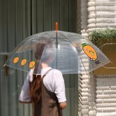 6000 당친 투명 우산 이미지
