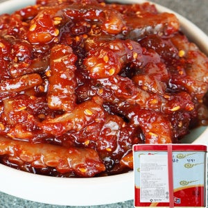낙지젓갈 업소용 비빔낙지 국내 생산 10kg 대용량 반찬