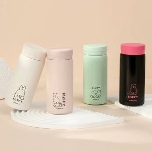 미피 굿즈 200ml 미니 경량 보온 보냉 텀블러 보온병